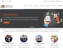 Tablet Screenshot of direction.biz